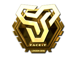 Sticker | Space Soldiers (Gold) | London 2018 image