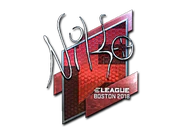 Sticker | NiKo (Foil) | Boston 2018 image