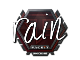 Sticker | rain | London 2018 image