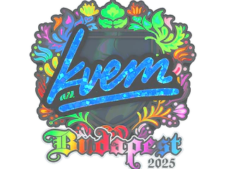 Sticker | Kvem (Holo) | Budapest 2025