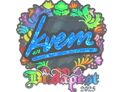 Sticker | Kvem (Holo) | Budapest 2025 image