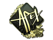 Sticker | apEX (Gold) | Rio 2022 image