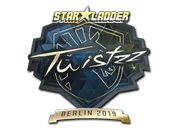Sticker | Twistzz (Gold) | Berlin 2019 image