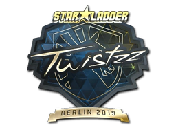 Sticker | Twistzz (Gold) | Berlin 2019 image