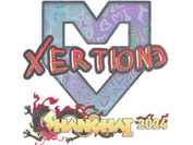 Sticker | xertioN (Holo) | Shanghai 2024 image