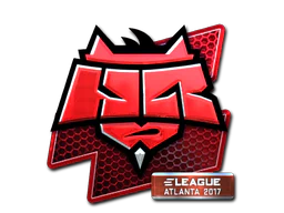 Sticker | HellRaisers (Foil) | Atlanta 2017 image