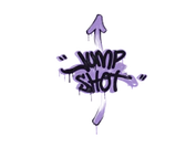 Sealed Graffiti | Jump Shot (Violent Violet) image