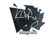 Sticker | k0nfig | Cologne 2016 image