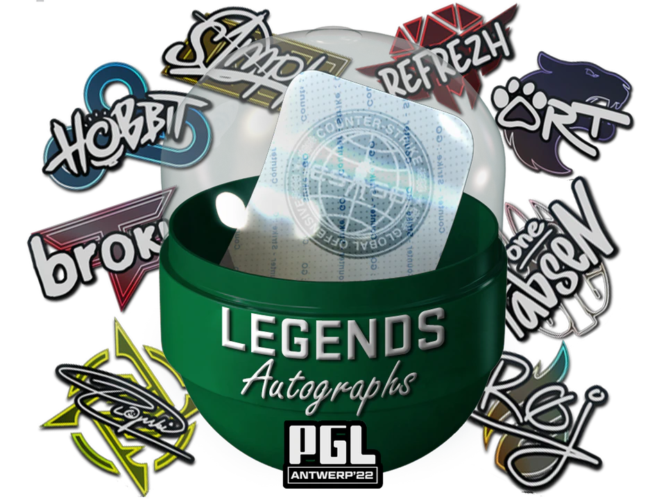 Antwerp 2022 Legends Autograph Capsule