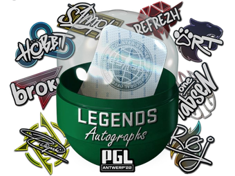 Antwerp 2022 Legends Autograph Capsule image