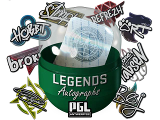 Antwerp 2022 Legends Autograph Capsule