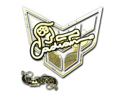 Sticker | cadiaN (Gold) | Paris 2023 image