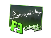Sticker | bondik | Cologne 2015 image