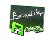 Sticker | bondik | Cologne 2015 image