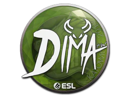 Sticker | Dima | Katowice 2019 image