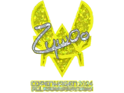 Sticker | ZywOo (Glitter) | Copenhagen 2024 image