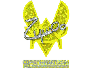 Sticker | ZywOo (Glitter) | Copenhagen 2024