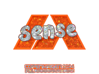 Sticker | sense (Glitter) | Copenhagen 2024