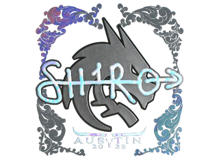 Sticker | sh1ro (Holo) | Austin 2025