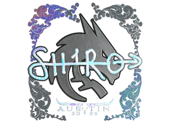 Sticker | sh1ro (Holo) | Austin 2025 image
