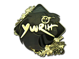 Sticker | yuurih (Gold) | Rio 2022 image