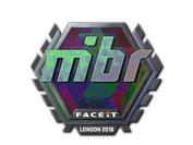 Sticker | MIBR (Holo) | London 2018 image