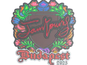 Sticker | JamYoung (Embroidered) | Budapest 2025 image