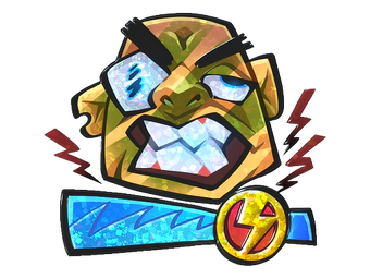 Sticker | Overloaded (Glitter) image