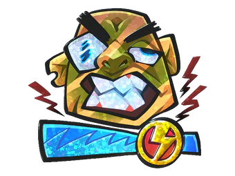 Sticker | Overloaded (Glitter) image