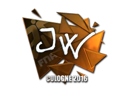Sticker | JW (Foil) | Cologne 2016 image