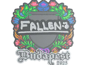 Sticker | FalleN (Embroidered) | Budapest 2025 image