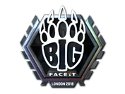 Sticker | BIG (Foil) | London 2018 image