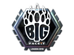 Sticker | BIG (Foil) | London 2018 image