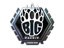 Sticker | BIG (Foil) | London 2018 image