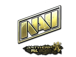 Sticker | Natus Vincere (Gold) | Antwerp 2022 image