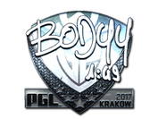 Sticker | bodyy (Foil) | Krakow 2017 image