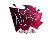 Sticker | NiKo (Foil) | Cologne 2016 image
