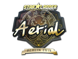 Sticker | Aerial (Gold) | Berlin 2019 image