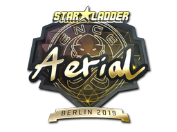 Sticker | Aerial (Gold) | Berlin 2019 image