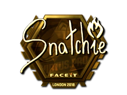 Sticker | snatchie (Gold) | London 2018 image