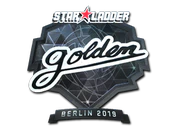 Sticker | Golden (Foil) | Berlin 2019 image