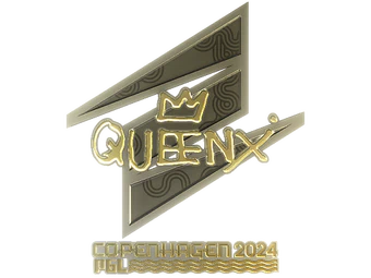 Sticker | Queenix (Gold) | Copenhagen 2024 image