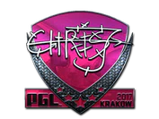 Sticker | chrisJ (Foil) | Krakow 2017 image