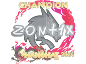 Sticker | zont1x (Champion) | Shanghai 2024 image