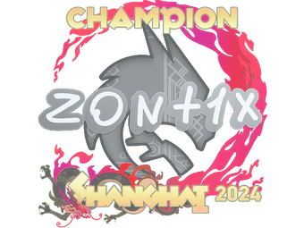 Sticker | zont1x (Champion) | Shanghai 2024 image