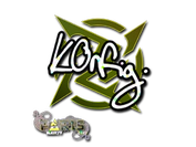 Sticker | k0nfig (Glitter) | Paris 2023 image