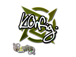 Sticker | k0nfig (Glitter) | Paris 2023 image