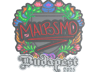 Sticker | malbsMd (Embroidered) | Budapest 2025