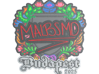 Sticker | malbsMd (Embroidered) | Budapest 2025 image