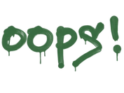 Sealed Graffiti | Oops (Jungle Green) image